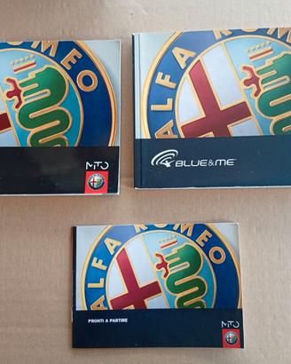 Alfa Romeo MITO Libretti USO AUTORADIO Blue&Me
