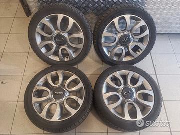 Ruote Complete di Cerchi Fiat 500 17 Pollici