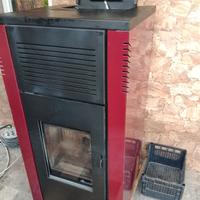 Stufa a pellet idro 