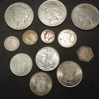 Lotto monete argento