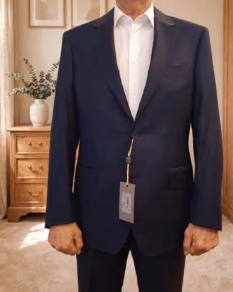 Canali giacca uomo nuova con cartellino 100% lana