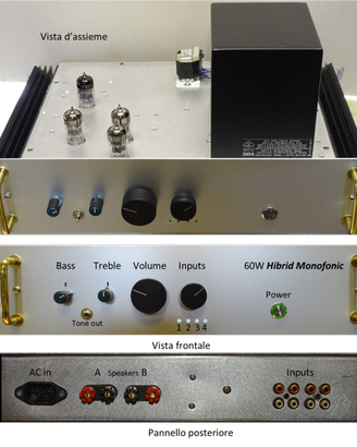 Monofonico ibrido 60 W