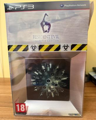 Collector’s edition resident evil 6 ps3