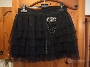 gonna in tulle nera