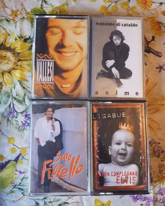Lotto 4 Musicassette Anni 90