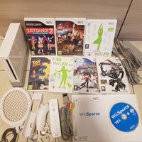 console nintendo wii + 8 giochi