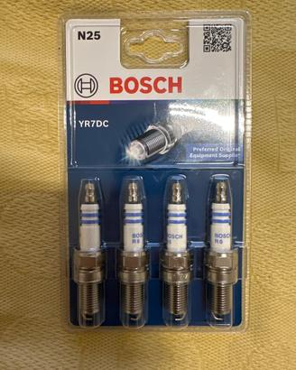 4 Candele Bosch YR7DC nuove