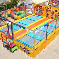 Tappeti Elastici Multi-Postazioni per Luna Park