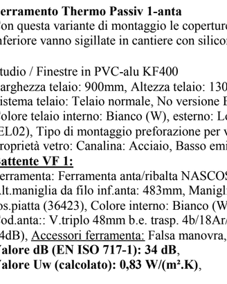 Serramenti / infissi INTERNORM