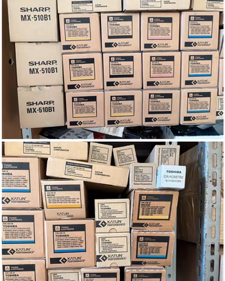Lotto 119 pz toner cartucce ricambi hp Canon Ricoh
