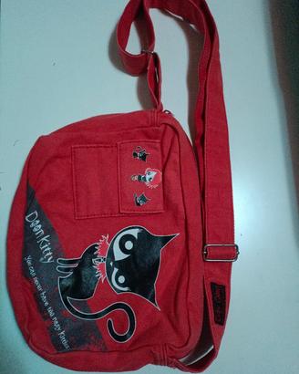 Borsa tela a tracolla Doom Kitty Ruby Gloom