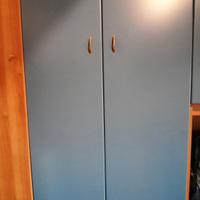 armadio a ponte con letto una piazza e mezzo