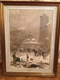 quadro di Giulio Falzoni acquerello 