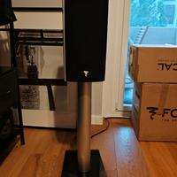 Focal Aria 906 bianco laccato & stand Focal S900