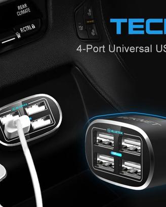 Carica batteria auto usb