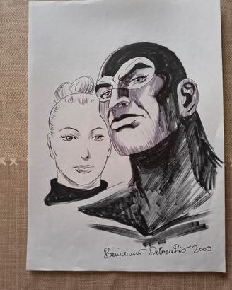 disegno beniamino del vecchio