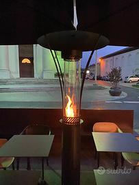 Stufa da esterno a pellet