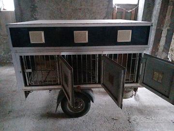 Carrello trasporto animali vivi (cani etc.)
