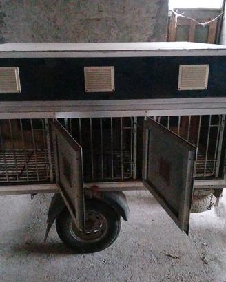 Carrello trasporto animali vivi (cani etc.)