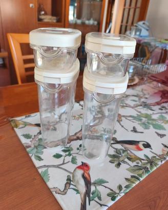 set contenitori ikea in plastica 