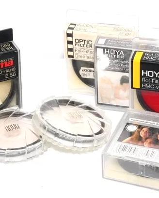 HOYA HAMA 7 FILTRI 58mm per Fotografia Colori B/N