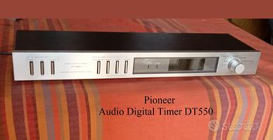 Audio Digital timer DT550 Pioneer Orologio e timer