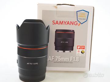 SAMYANG AF 75MM F 1.8 X SONY