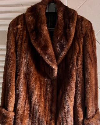 Pelliccia lunga in visone