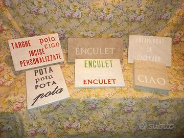 targhe in marmo incise personalizzate