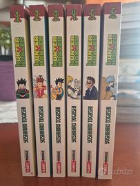 Hunter x Hunter collezione manga dal 1 al 6 niovi