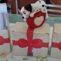 THUN DALMATA CON SCATOLA 4 PZ.