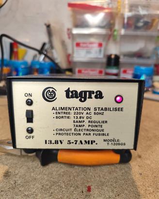 alimentatore stabilizzato 5/7 amper