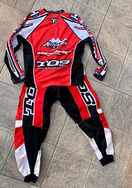 Tuta motocross TOS