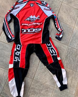 Tuta motocross TOS