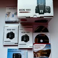 Canon EOS 100D Reflex + 18-55 STM completa