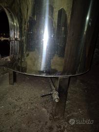 serbatoio acciaio con portina + semprepieno