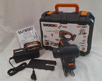 Seghetto alternativo combinato a batteria Worx