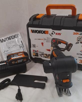 Seghetto alternativo combinato a batteria Worx