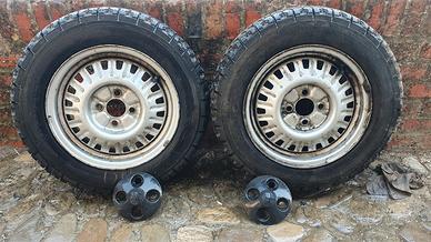 CERCHIO IN FERRO DA 14 POLLICI ALFA ROMEO e BORCHI