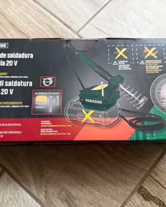 Parkside stazione di saldatura 20v