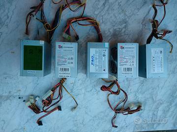 5 x alimentatori PC ricondizionati