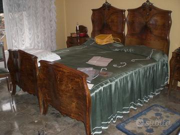 Letto matrimoniale anni '30