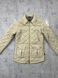 Giacca Barbour vintage trapuntata beige – S