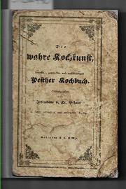 DIE WAHRE KOCHKUNST  (in lingua Tedesca)   Raro