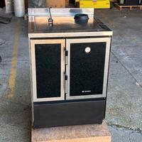 Stufa/Cucina a legna da incasso 60x60