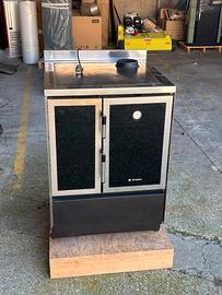 Stufa/Cucina a legna da incasso 60x60