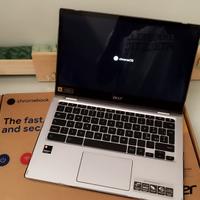 Notebook Portatile ACER Chromebook CP513 + Cover