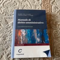 Manuale diritto amministrativo