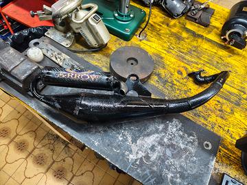 marmitta espansione Arrow Minarelli orizzontale 