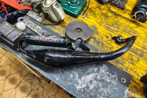 marmitta espansione Arrow Minarelli orizzontale 